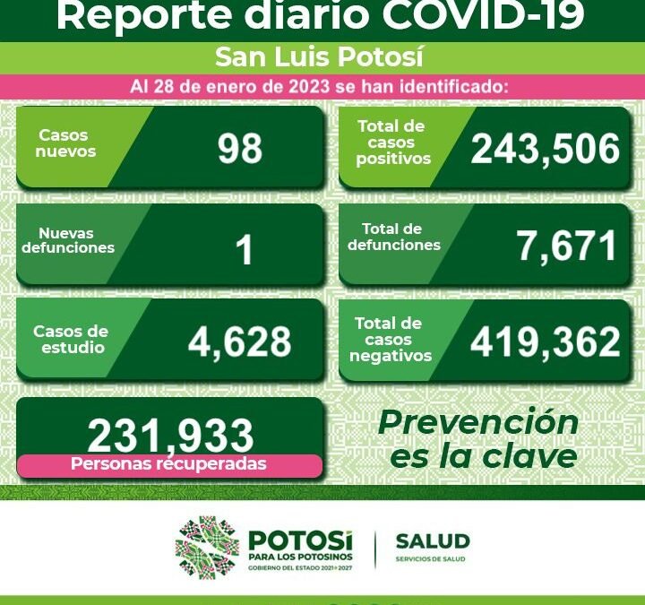 EN SLP EL CUBREBOCAS ES OBLIGATORIO
