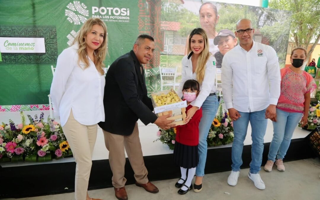 DIF ESTATAL LLEVA PROGRAMA DE ALIMENTACIÓN ESCOLAR A MATEHUALA