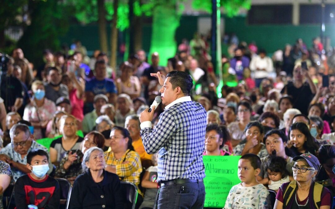 RICARDO GALLARDO CONTINUARÁ CON EL RESCATE DE LOS BARRIOS