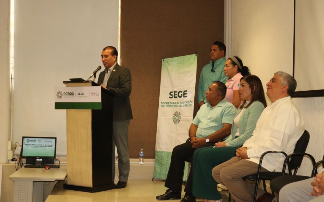 EN SLP SÍ HAY APOYO A DOCENTES CON PROCESOS TRANSPARENTES