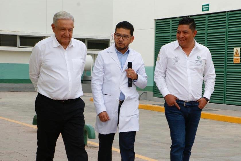 EN SAN LUIS POTOSÍ SÍ HAY APOYO EN INFRAESTRUCTURA HOSPITALARIA Y CARRETERA 
