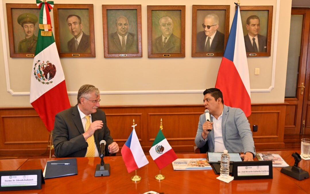 REPÚBLICA CHECA, CON INTERÉS EN COOPERAR CON SLP: EMBAJADOR
