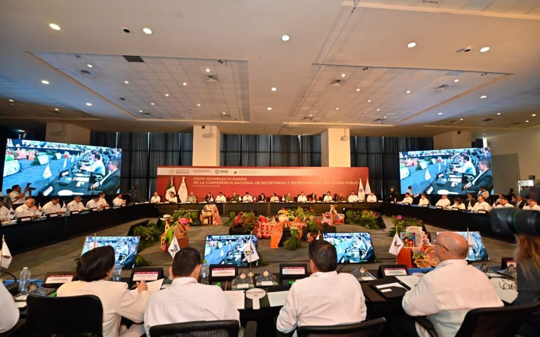 GALLARDO ENCABEZA XXVIII ASAMBLEA PLENARIA NACIONAL DE SECRETARIOS DE SEGURIDAD