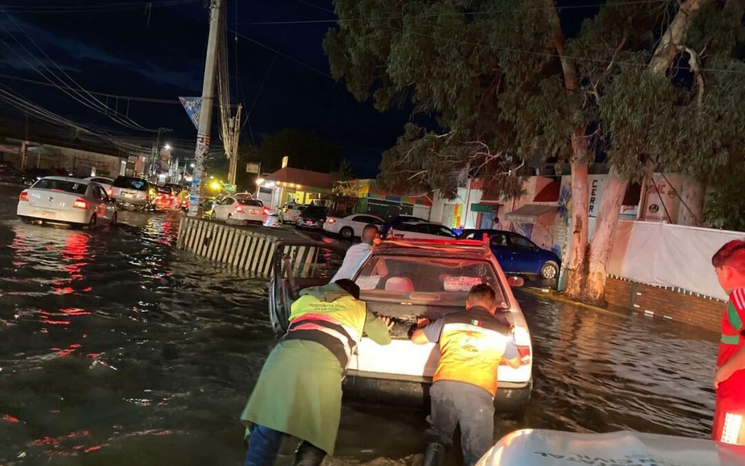 POR LLUVIAS, PROTECCIÓN CIVIL ESTATAL EN PERMANENTE ATENCIÓN