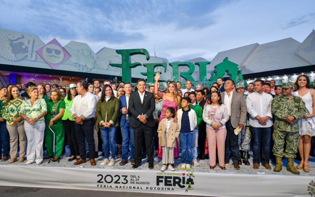 GRAN INICIO DE LA EDICIÓN 2023 DE LA FERIA NACIONAL POTOSINA