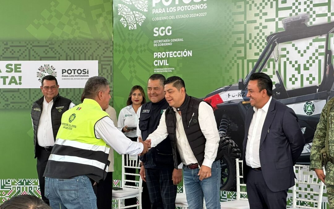 DESPEGA SAN LUIS POTOSÍ EN CULTURA DE PROTECCIÓN CIVIL