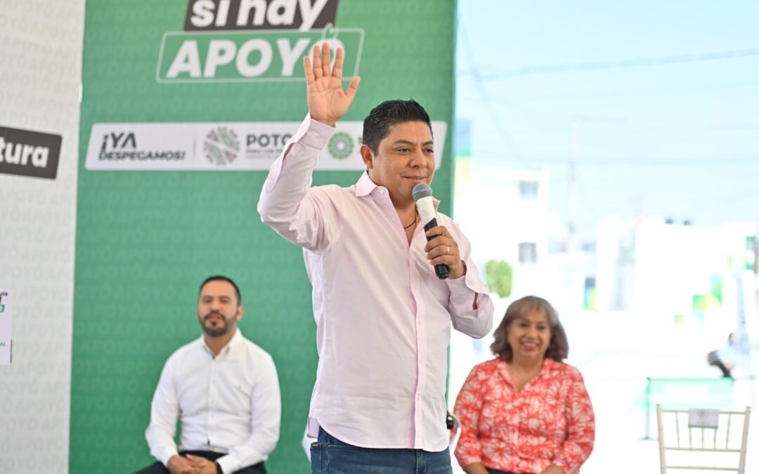 RICARDO GALLARDO ENTREGA MEJORAS INTEGRALES EN EL MARQUÉS