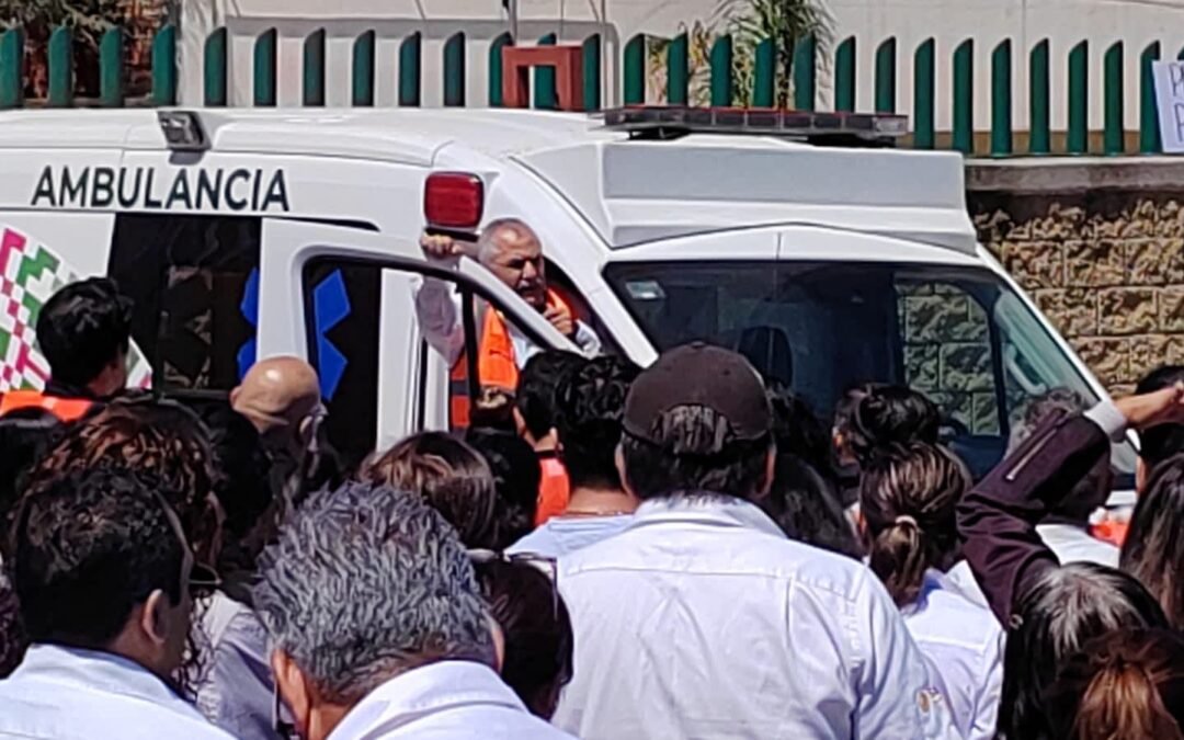 SE SUMA SERVICIOS DE SALUD AL SIMULACRO NACIONAL