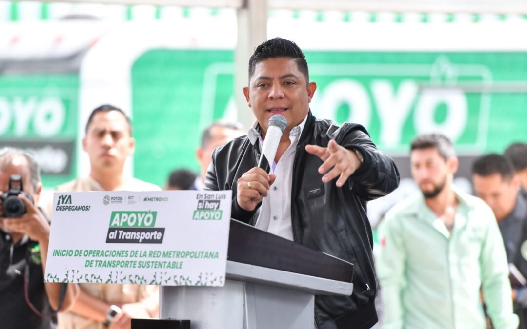 ARRANCA NUEVA ERA DEL TRANSPORTE CON METRORED: RICARDO GALLARDO