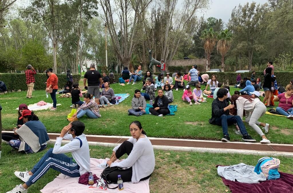 CON GRAN RESPUESTA CIUDADANA ACTIVIDADES POR ECLIPSE SOLAR EN EL TANGAMANGA 