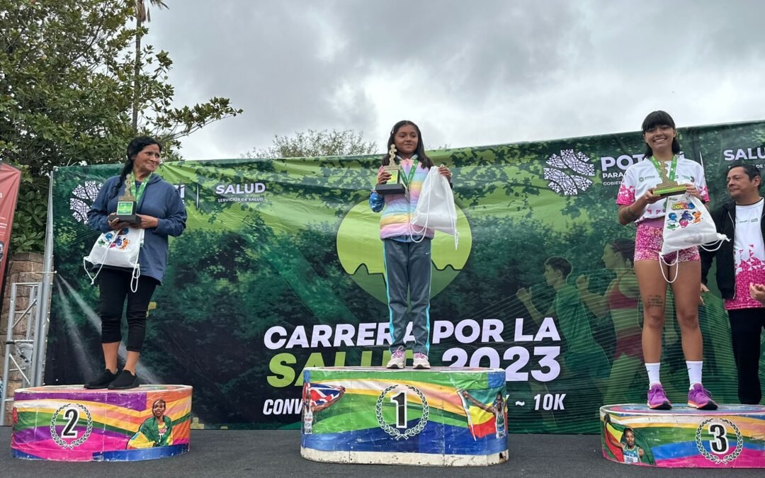 GRAN PARTICIPACIÓN EN CARRERA POR LA SALUD