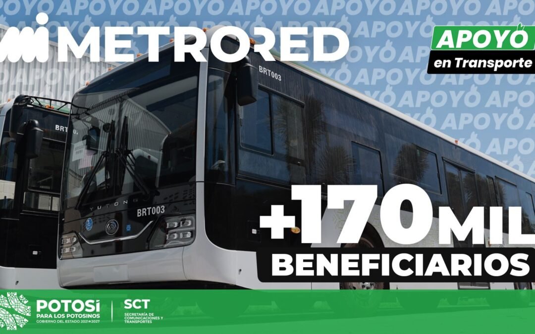 EN UN MES, METRORED YA DESPEGÓ CON MÁS DE 171 MIL PASAJES GRATUITOS