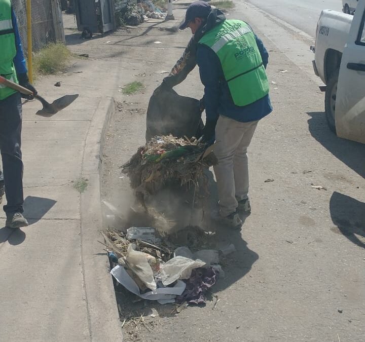 GOBIERNO ESTATAL REALIZA LIMPIEZA EN VÍAS DE ACCESO A LA ZONA METROPOLITANA