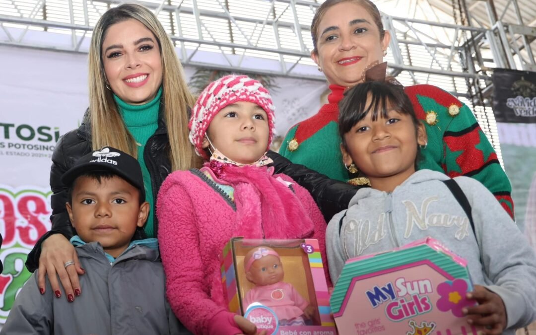 DIF ESTATAL LLEVA ALEGRÍA A MÁS DE 29 MIL NIÑAS Y NIÑOS POTOSINOS 