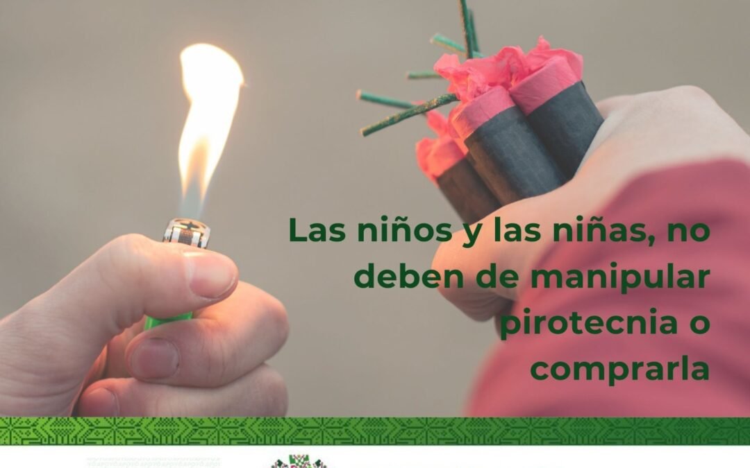 PROTECCIÓN CIVIL ESTATAL ARRANCA CAMPAÑA “#CELEBRASINPIROTECNIA”