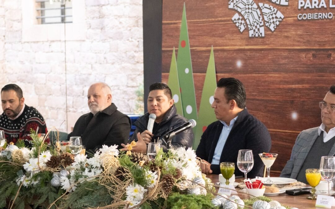 RICARDO GALLARDO PIDE A SU GABINETE MÁS ACIERTOS EN 2024