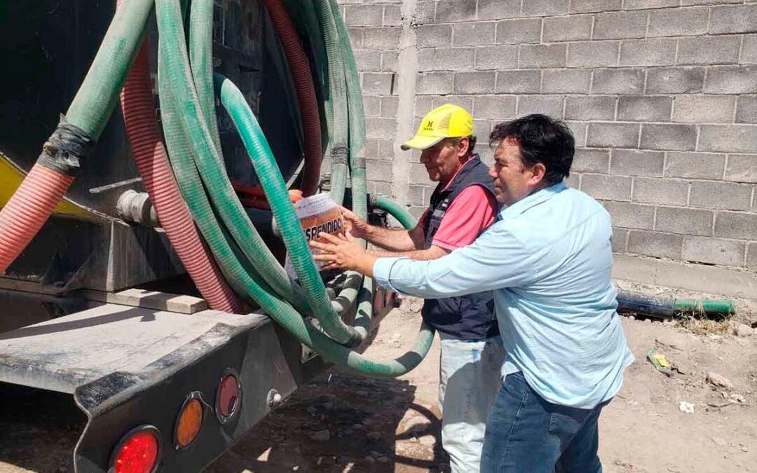 GOBIERNO REALIZA SUPERVISIÓN SANITARIA A PIPAS DE DISTRIBUCIÓN DE AGUA