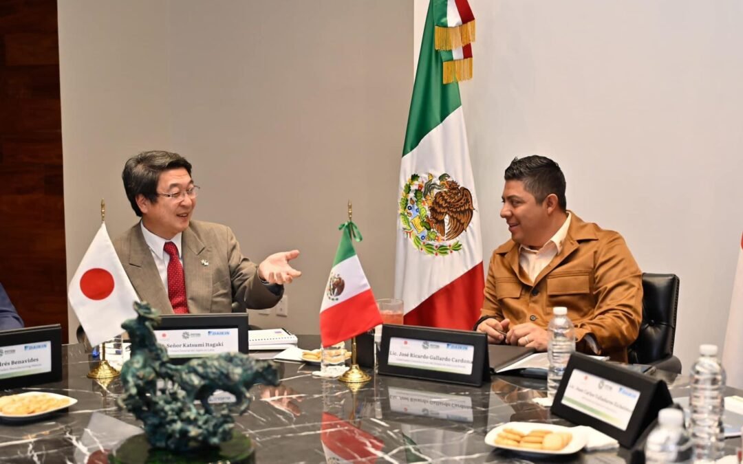 RICARDO GALLARDO PROMUEVE MÁS INVERSIONES PARA SLP EN EL EXTRANJERO