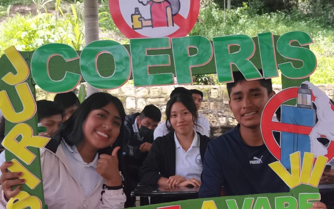 CONTINÚAN ACCIONES DE LA CAMPAÑA JAQUE AL VAPE.