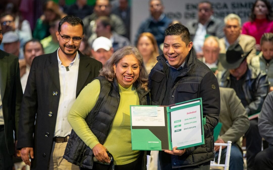 FUNDAMENTAL APOYO DE RICARDO GALLARDO A LOS MUNICIPIOS RECONOCEN ALCALDES