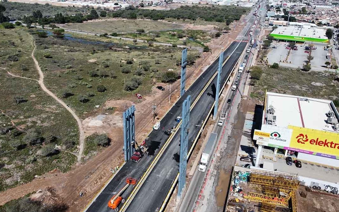 GOBIERNO ENTREGARÁ NUEVO PUENTE EN CIRCUITO POTOSÍ A INICIOS DE 2024