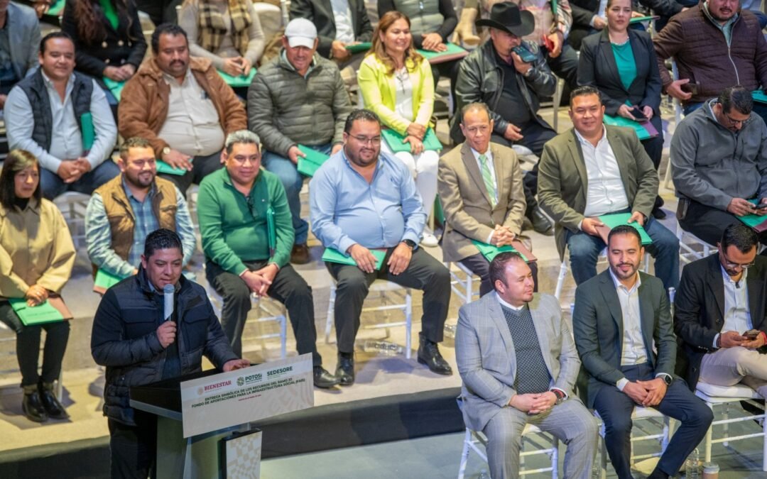 MÁS APOYO A MUNICIPIOS CON ENTREGA DE RECURSOS DEL RAMO 33