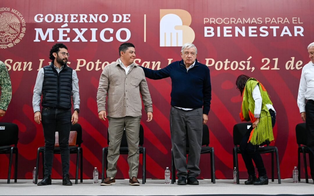 RICARDO GALLARDO ES UN BUEN GOBERNADOR, AFIRMA LÓPEZ OBRADOR