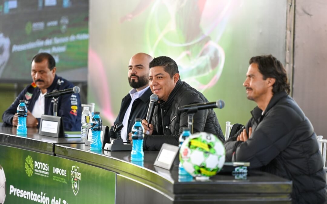 RICARDO GALLARDO PRESENTA LA COPA POTOSÍ CON MÁS PREMIOS