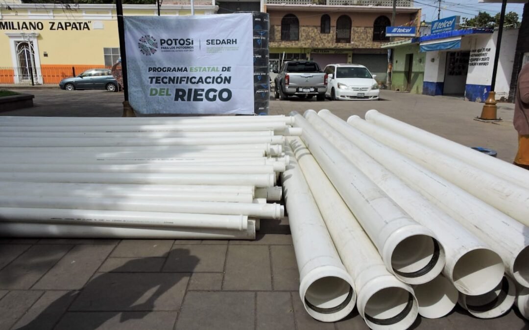 GOBIERNO AVANZA CON TECNIFICACIÓN DE SISTEMAS DE RIEGO AGRÍCOLA
