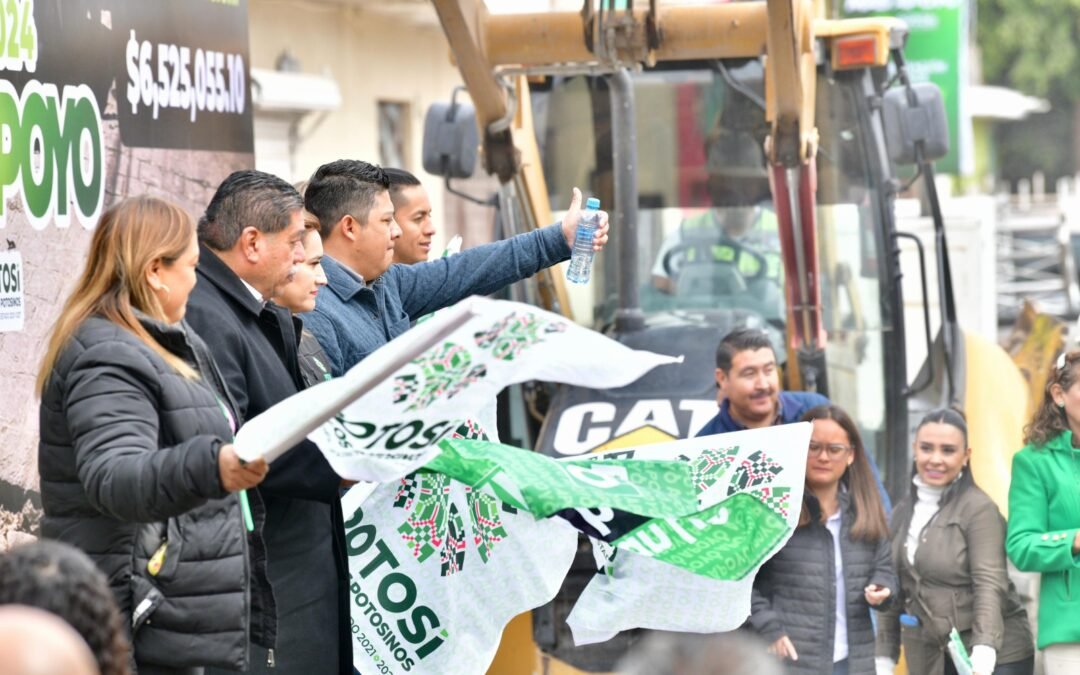 RICARDO GALLARDO ARRANCA RESCATE DE LA AVENIDA JOSÉ VILET