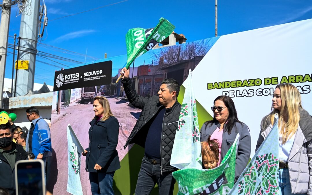 RICARDO GALLARDO BRINDA MÁS APOYO EN OBRAS PARA LA ZONA METROPOLITANA