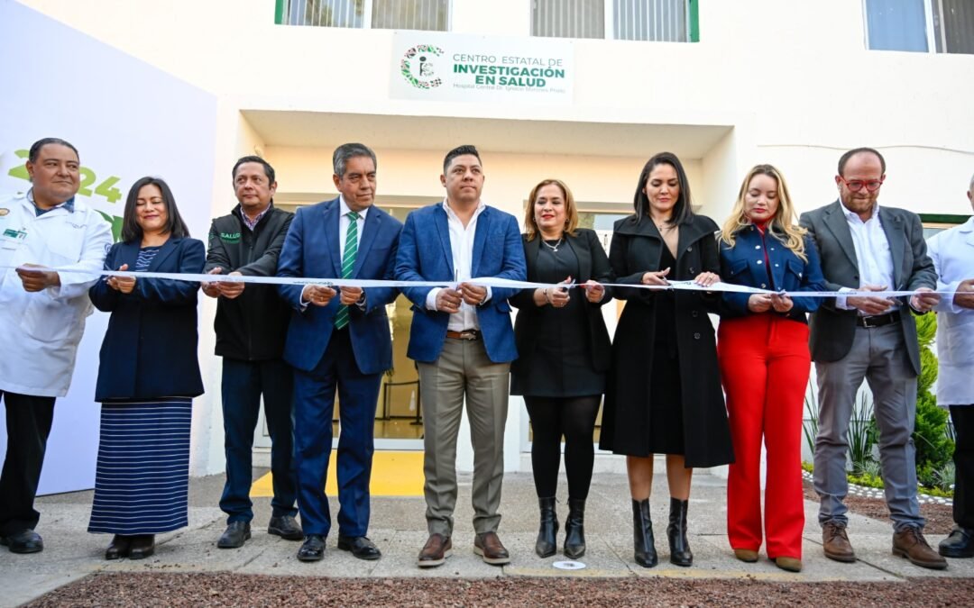 RICARDO GALLARDO ENTREGA NUEVO CENTRO DE INVESTIGACIÓN EN SALUD