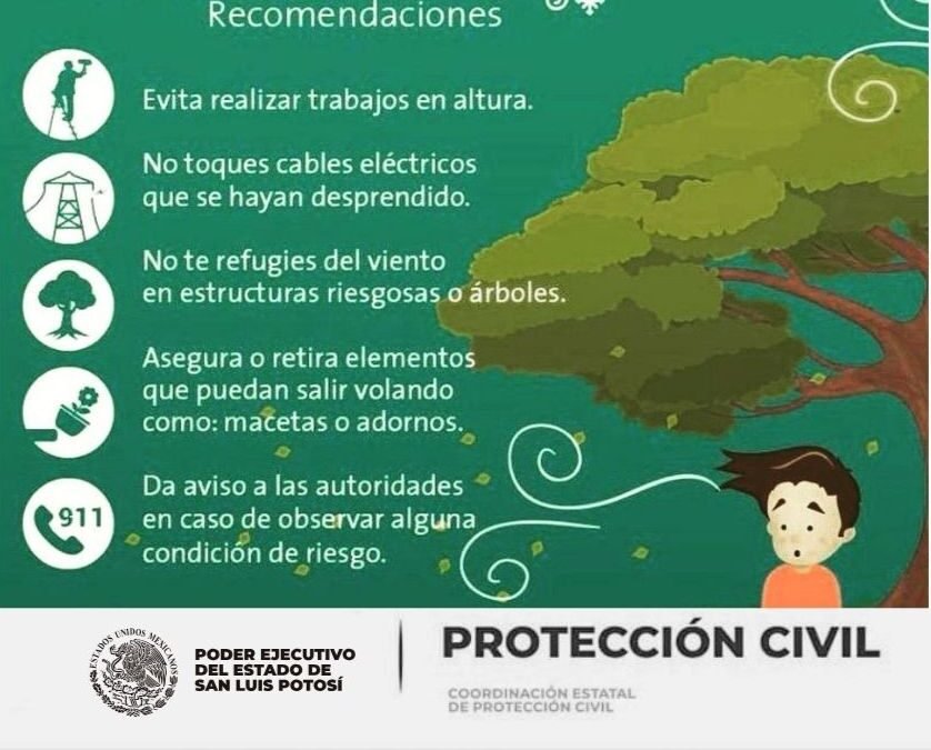 CIERRAN PARQUES TANGAMANGA POR FUERTES VIENTOS