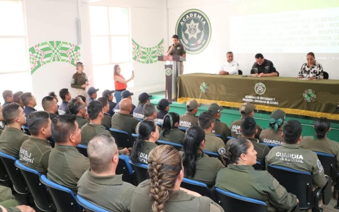 FORTALECE ESTADO, PROFESIONALIZACIÓN DE CUERPOS DE SEGURIDAD