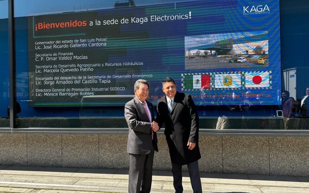 FORTALECE RICARDO GALLARDO LAZOS COMERCIALES Y DE AMISTAD DURANTE GIRA POR JAPÓN 