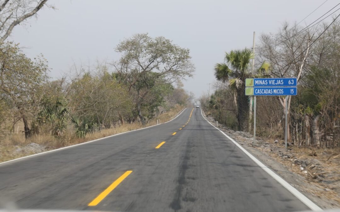 MODERNIZACIÓN DE CARRETERA VALLES–EL NARANJO IMPULSA EL DESARROLLO DE LA HUASTECA