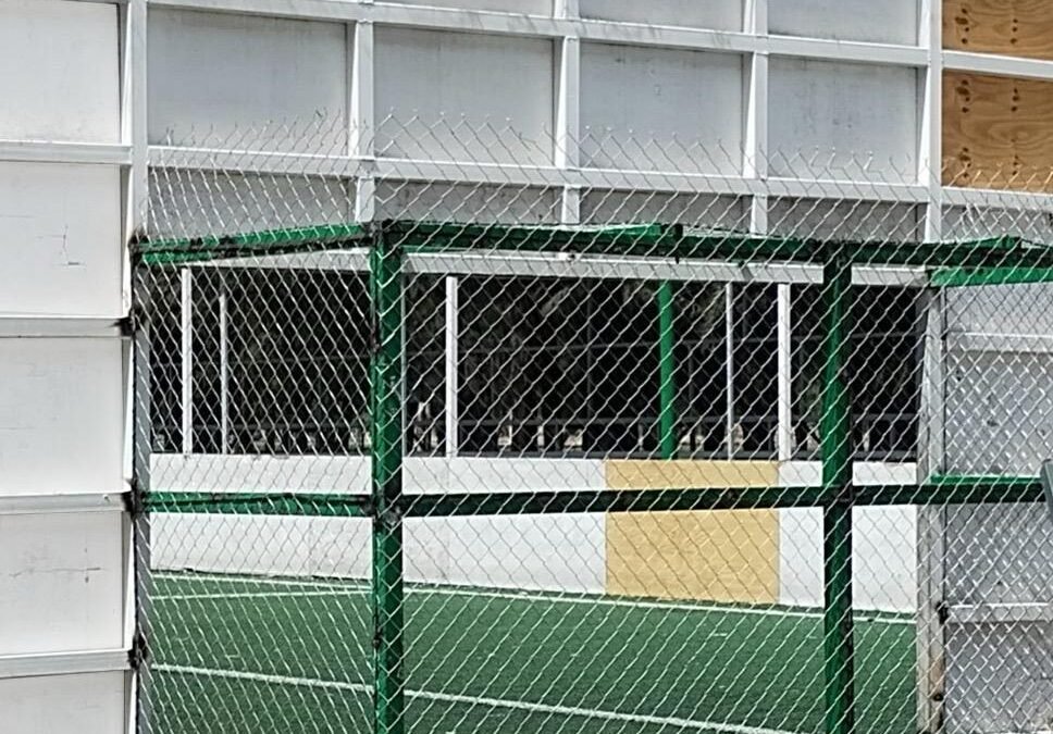 PARQUE TANGAMANGA II RESCATÓ DOS CANCHAS DE FÚTBOL RÁPIDO