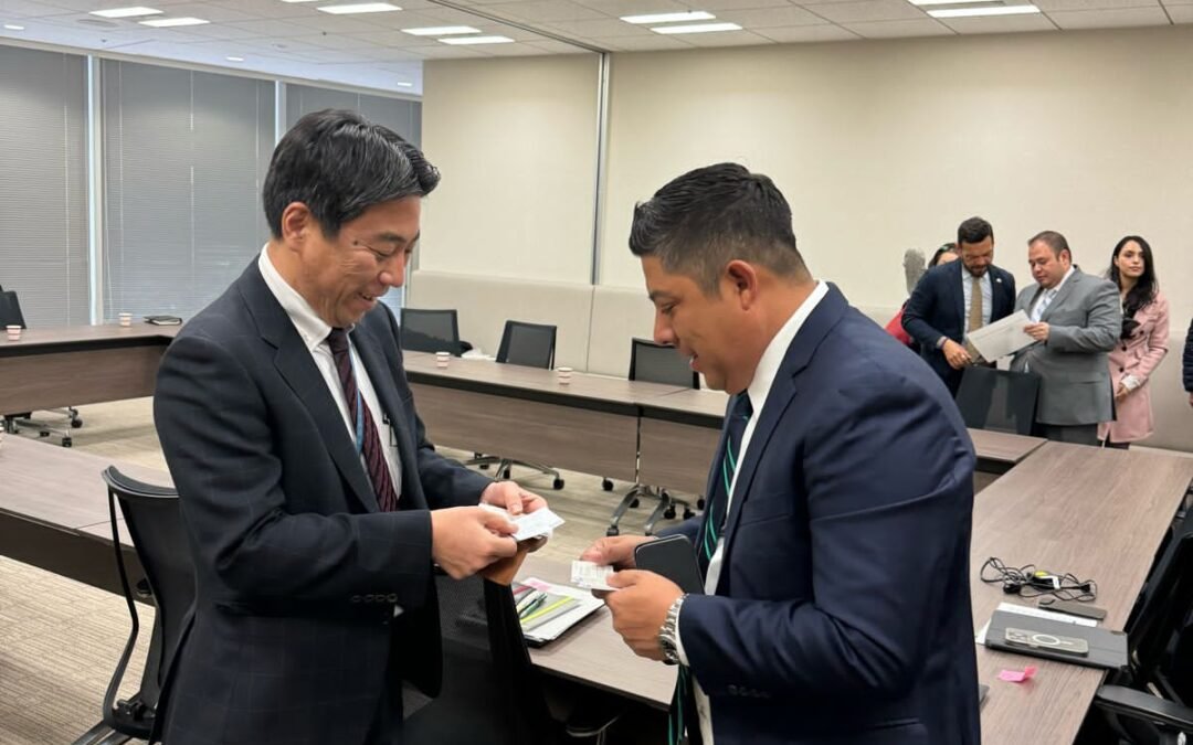 RICARDO GALLARDO SE REÚNE CON AGENCIA DE COOPERACIÓN DE JAPÓN 