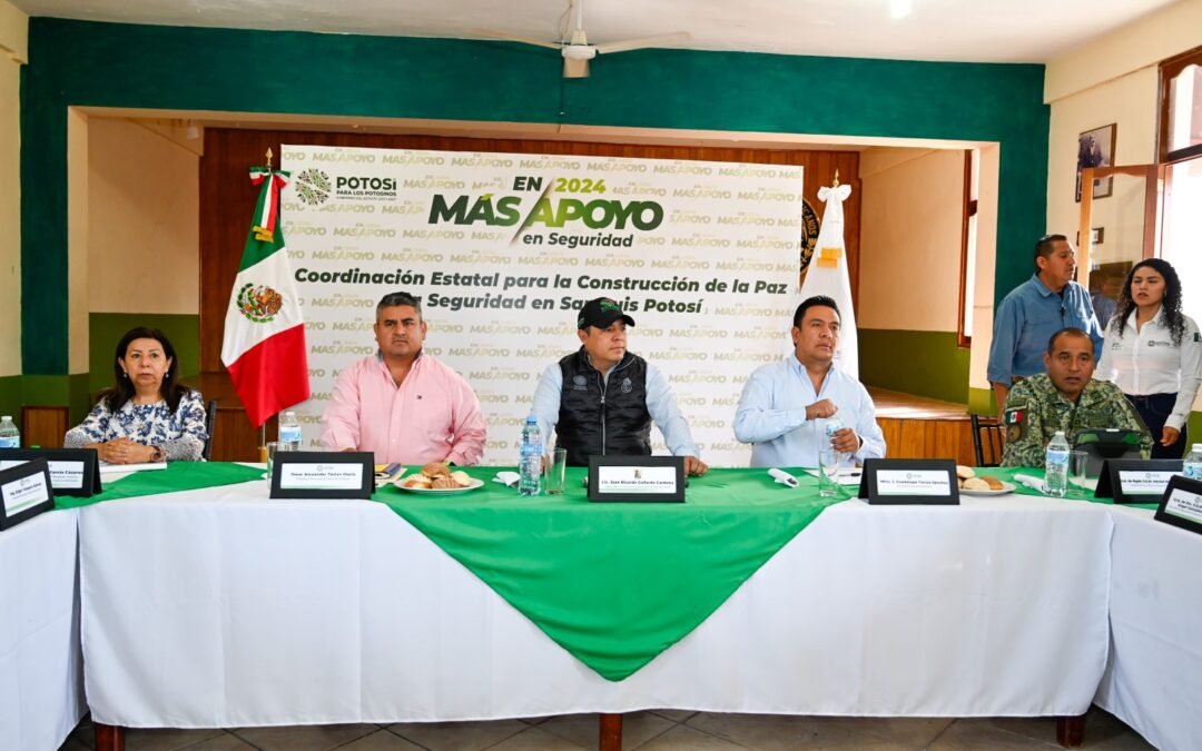 MESA DE SEGURIDAD FORTALECE CONSTRUCCIÓN DE LA PAZ EN REGIÓN MEDIA