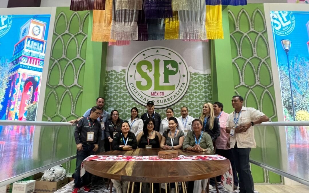 PREMIAN DISEÑO DE STAND POTOSINO EN TIANGUIS TURÍSTICO 2024