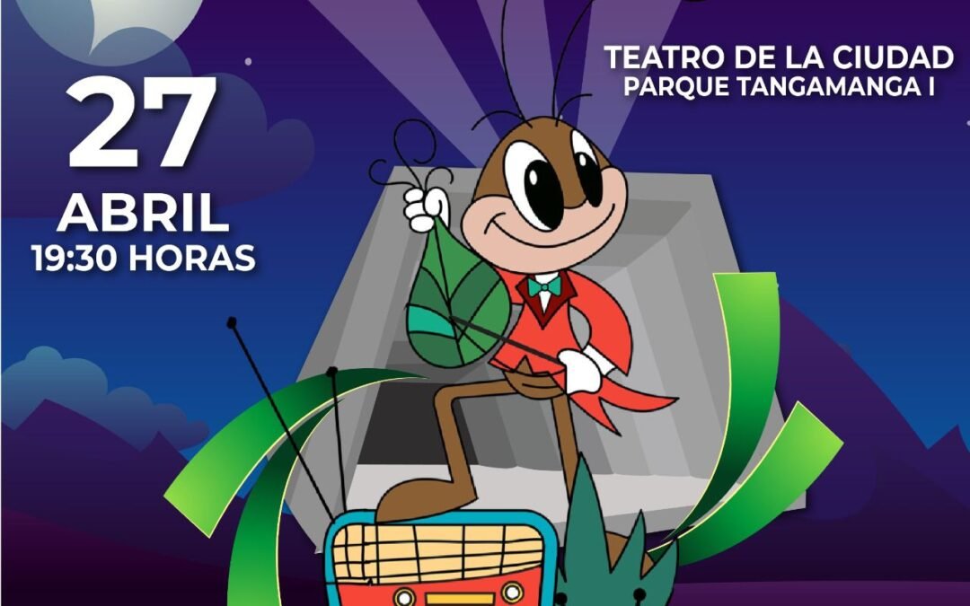 RECIBIRÁ TANGAMANGA ESPECTÁCULO INFANTIL GRATUITO
