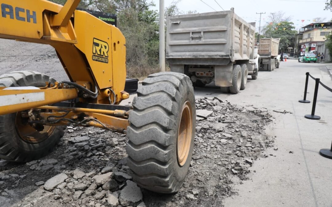 CON 150 MILLONES, SE PAVIMENTARÁN MÁS CALLES EN CIUDAD VALLES