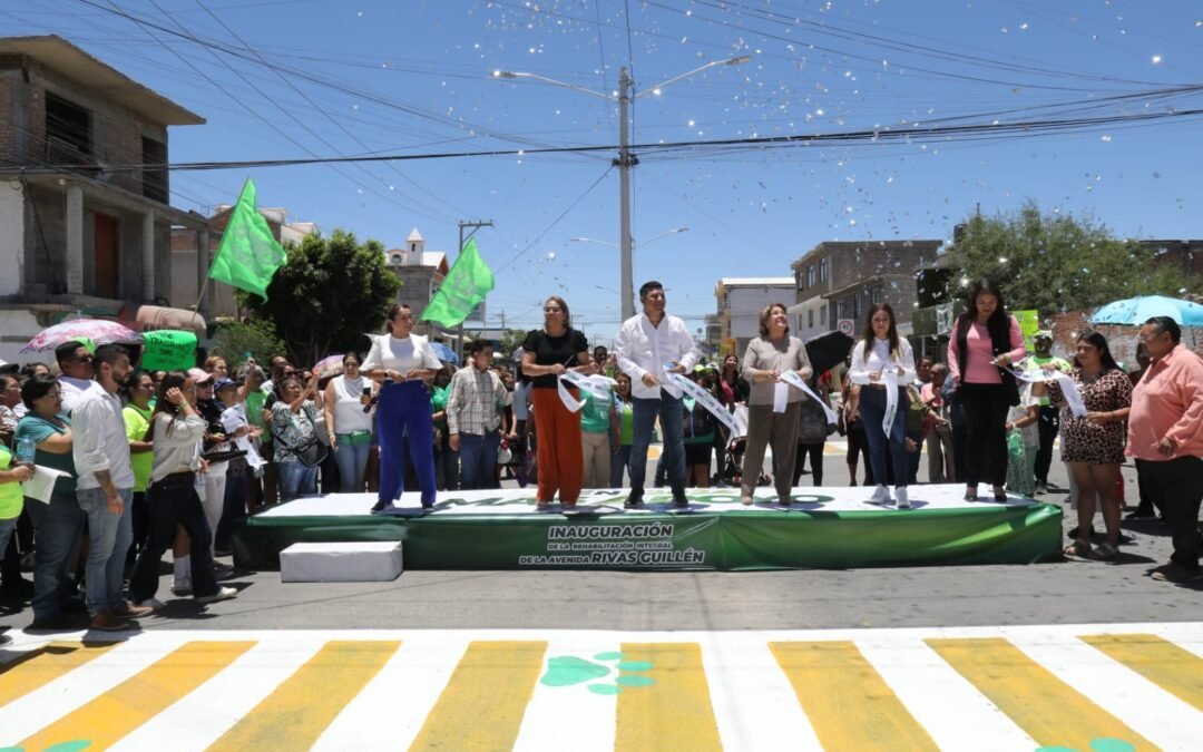 EJECUTIVO ESTATAL ENTREGA A SOLEDENSES LA NUEVA AVENIDA RIVAS GUILLÉN
