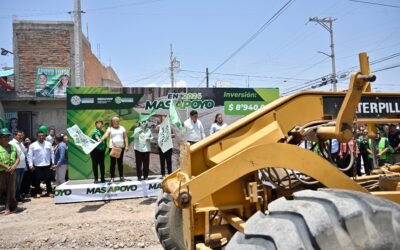 GOBIERNO ESTATAL INICIA REHABILITACIÓN DE CALLES EN COLONIA DE SOLEDAD