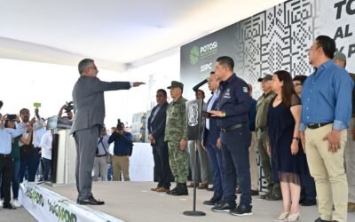 JOSÉ LUIS RUIZ CONTRERAS ASUME FUNCIONES COMO NUEVO SECRETARIO DE SEGURIDAD EN SLP