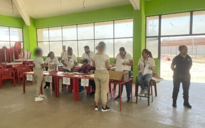 SE DESARROLLA CON ÉXITO PRIMERA VOTACIÓN ANTICIPADA EN CENTRO PENITENCIARIO LA PILA