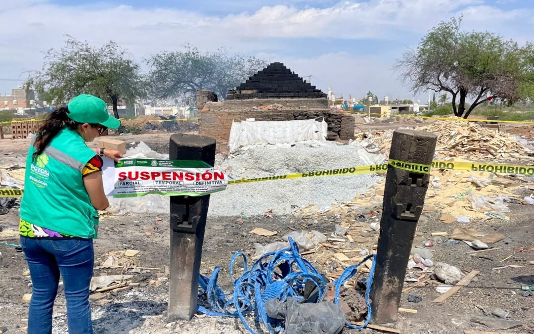 SUSPENDEN LADRILLERA POR RIESGOS A SALUD Y MEDIO AMBIENTE