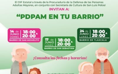 DIF ESTATAL LLEVARÁ MÁS APOYO A PERSONAS ADULTAS MAYORES