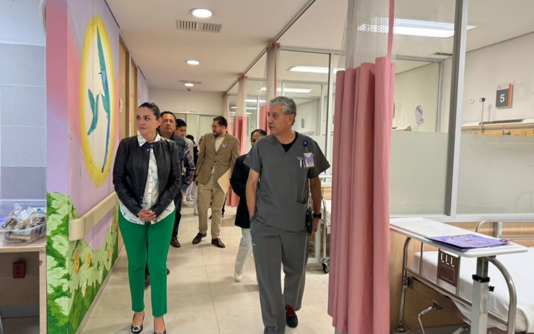 INAUGURA GOBIERNO ESTATAL, SALA MARIPOSA EN EL HOSPITAL DEL NIÑO Y LA MUJER