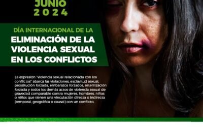 SABÍAS QUE HOY 19 DE JUNIO, ES EL DÍA INTERNACIONAL PARA LA ELIMINACIÓN DE LA VIOLENCIA SEXUAL EN LOS CONFLICTOS